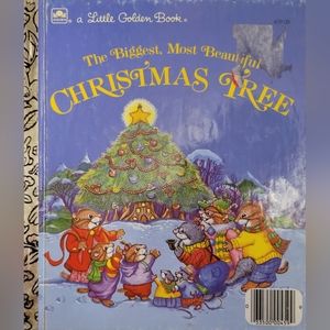 A Little Golden Book "The Biggest Most Beautiful Christmas Tree"